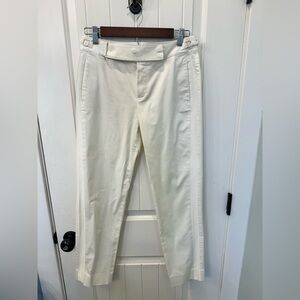 Strenesse Gabriele Strehle Winter White Trousers - Size 28/28